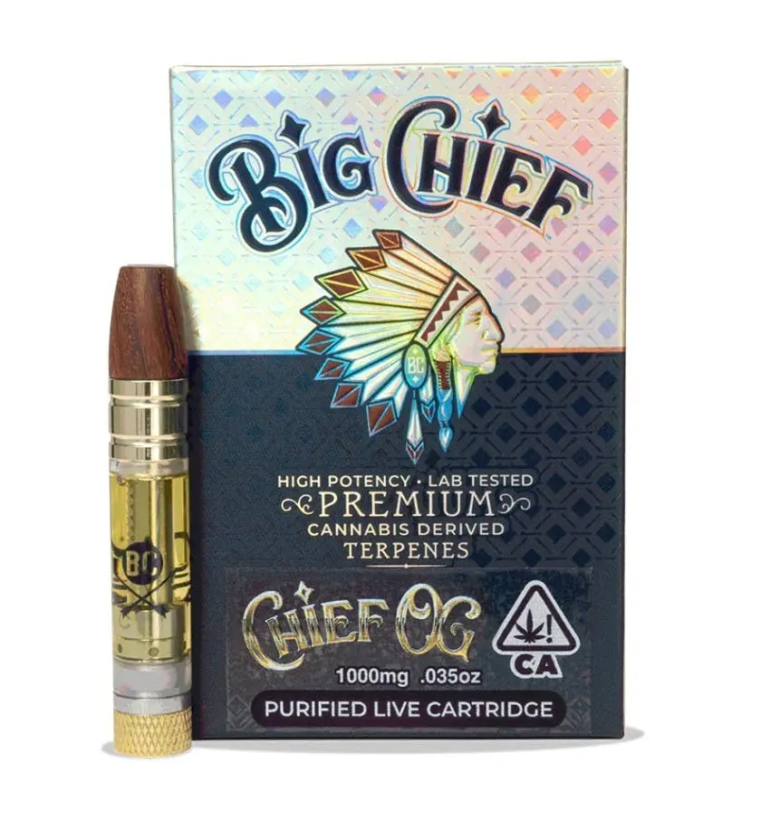 Buy Big Chief Live Resin THC-a Disposable Vape Online in Dubai